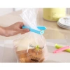 The 7.5 cm and 11.5 cm thickened plastic sealing clip can be printed with LOGO as a gift tea clip details Picture